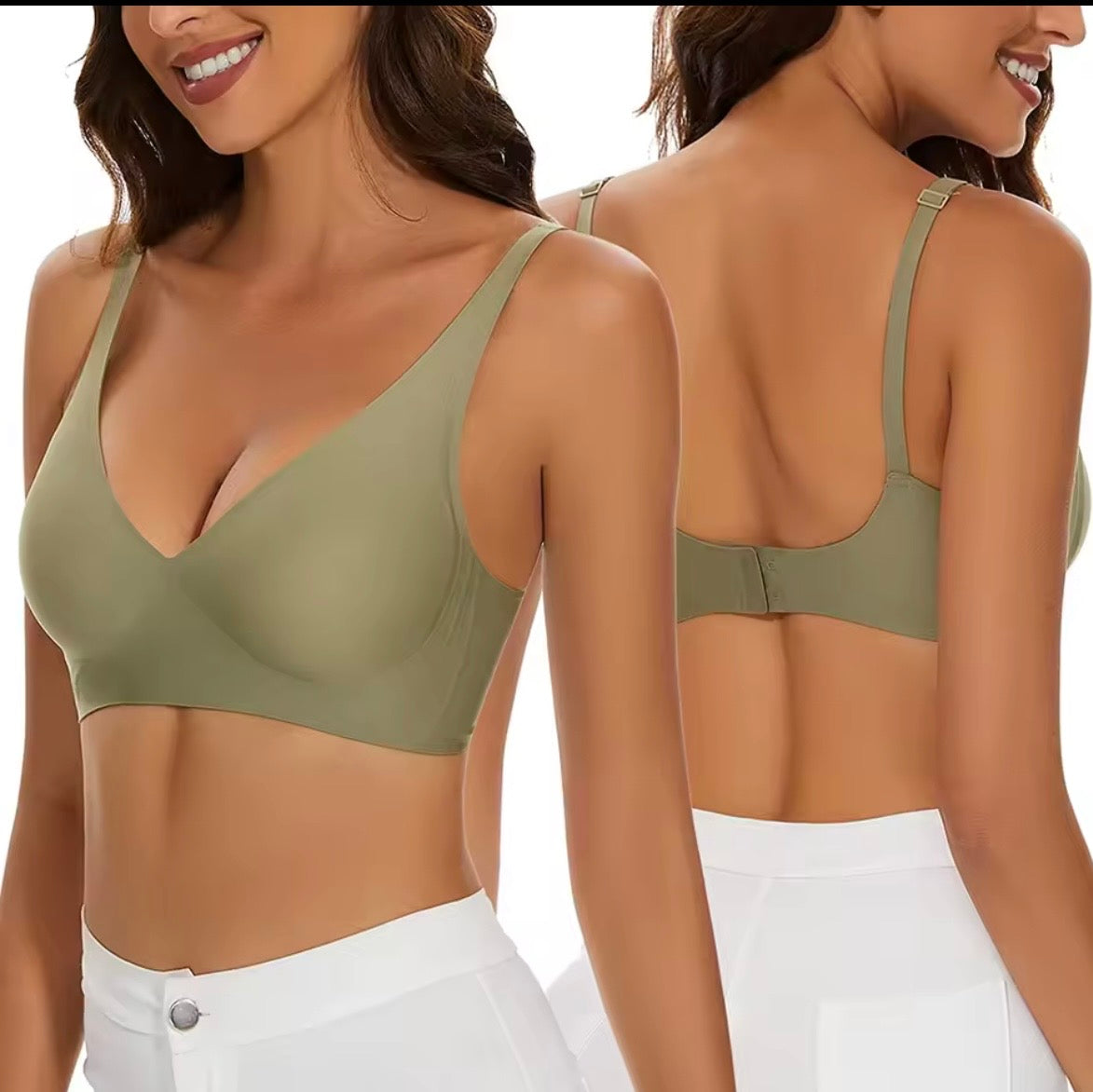 Wireless push up and padded bra for women all sizes