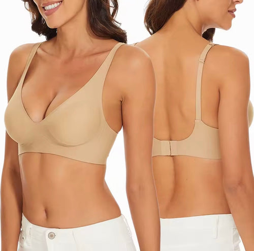 Wireless push up and padded bra for women all sizes