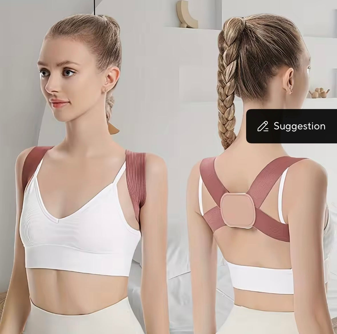 Ladies invincible posture corrector