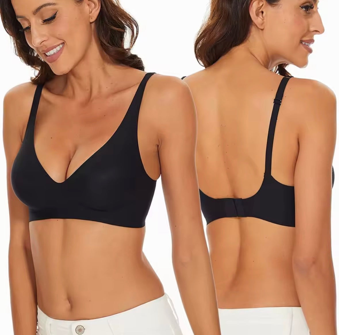 Wireless push up and padded bra for women all sizes