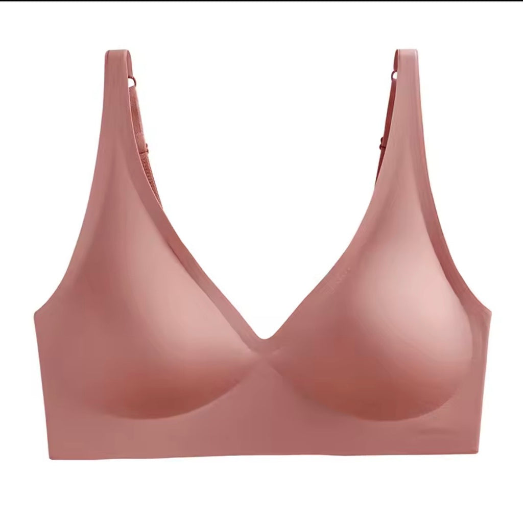Wireless push up and padded bra for women all sizes